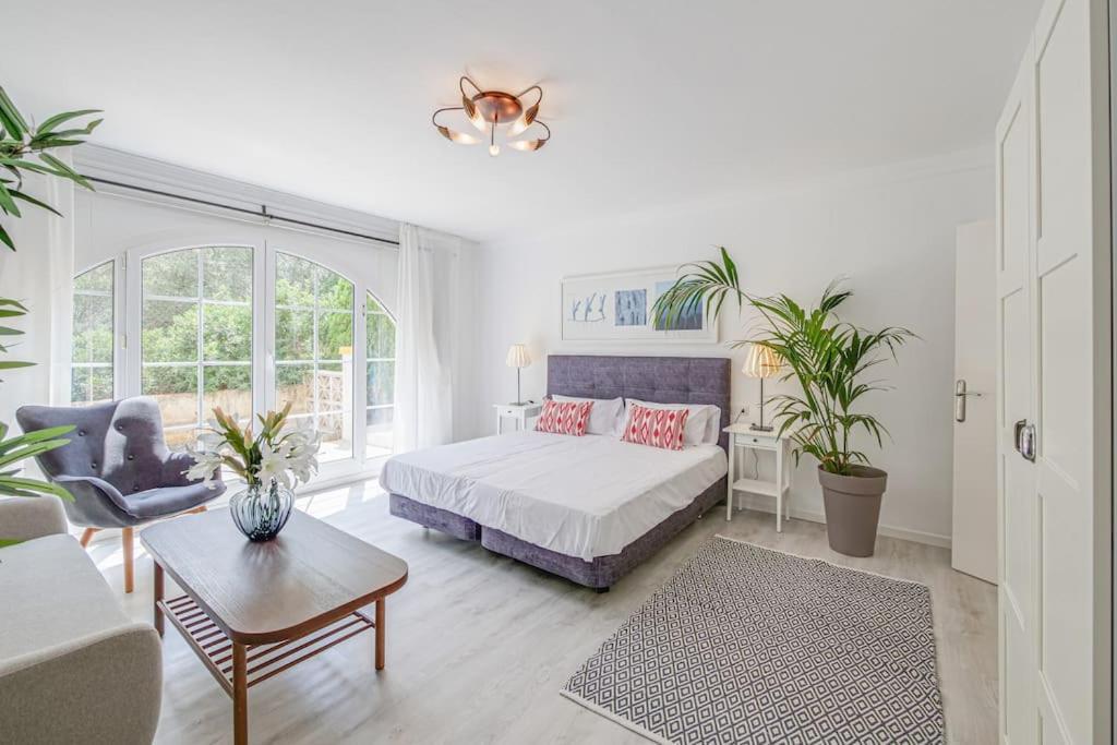 Moderne Villa, Pool+Meerblick,Schnelles Wifi,Klima Cales de Mallorca Eksteriør bilde