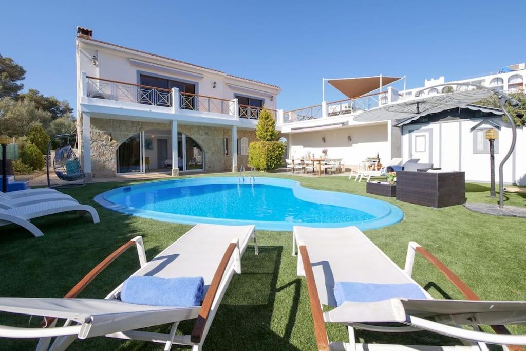 Moderne Villa, Pool+Meerblick,Schnelles Wifi,Klima Cales de Mallorca Eksteriør bilde