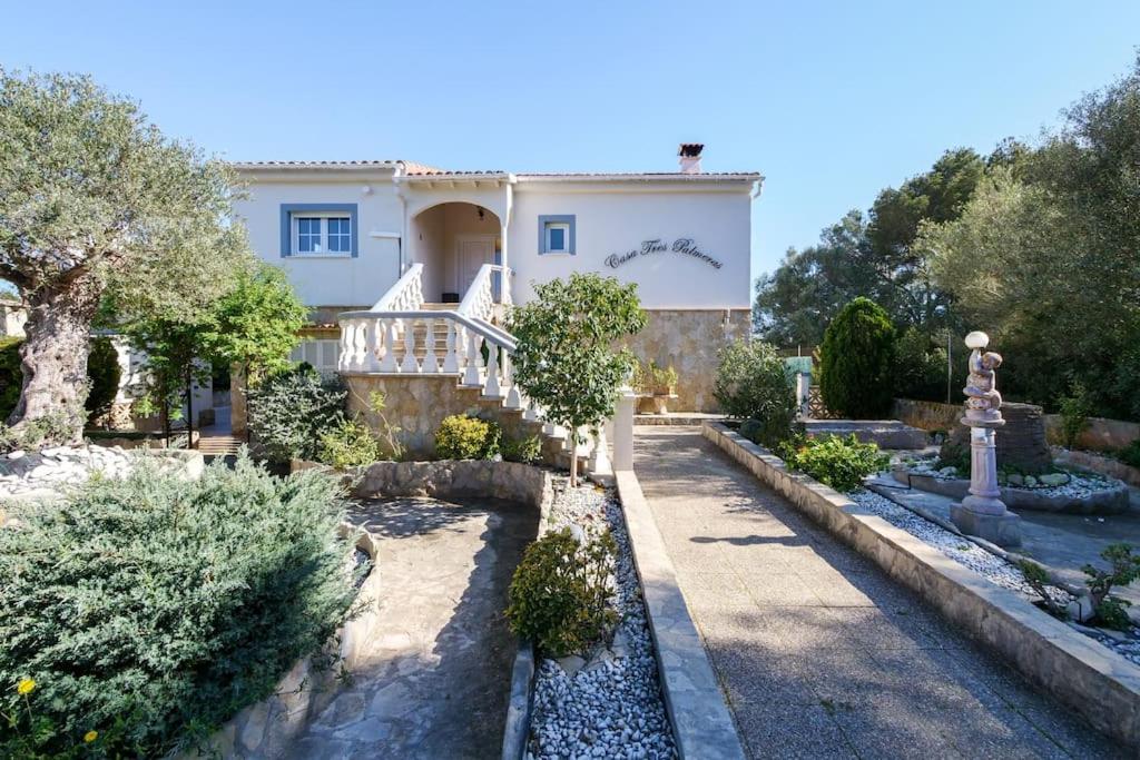 Moderne Villa, Pool+Meerblick,Schnelles Wifi,Klima Cales de Mallorca Eksteriør bilde