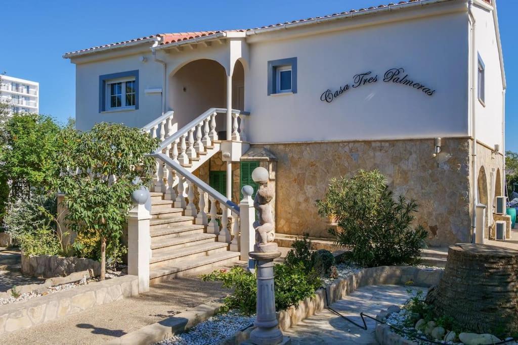 Moderne Villa, Pool+Meerblick,Schnelles Wifi,Klima Cales de Mallorca Eksteriør bilde