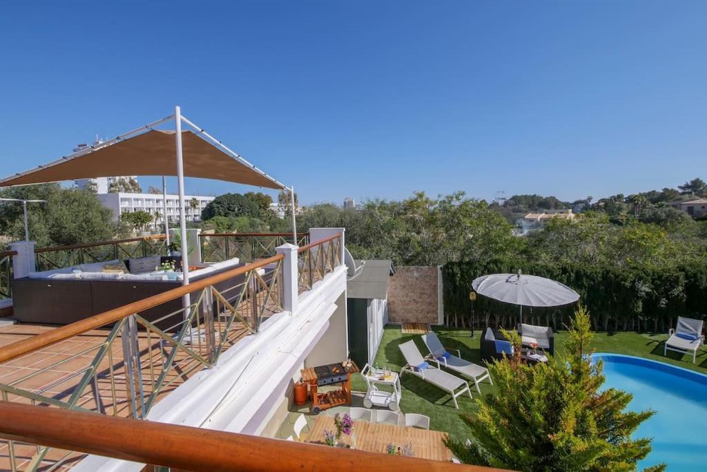 Moderne Villa, Pool+Meerblick,Schnelles Wifi,Klima Cales de Mallorca Eksteriør bilde