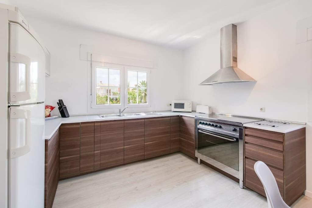 Moderne Villa, Pool+Meerblick,Schnelles Wifi,Klima Cales de Mallorca Eksteriør bilde