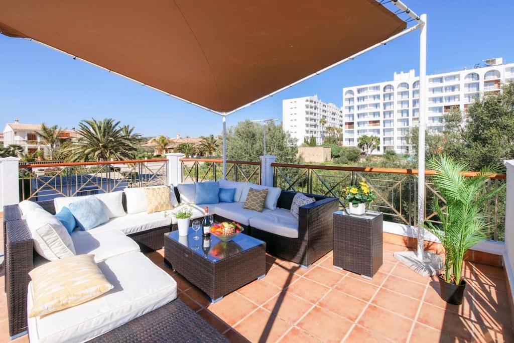 Moderne Villa, Pool+Meerblick,Schnelles Wifi,Klima Cales de Mallorca Eksteriør bilde