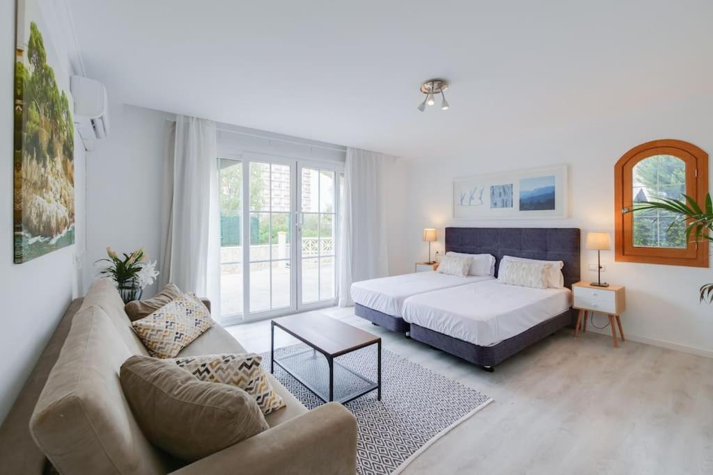 Moderne Villa, Pool+Meerblick,Schnelles Wifi,Klima Cales de Mallorca Eksteriør bilde