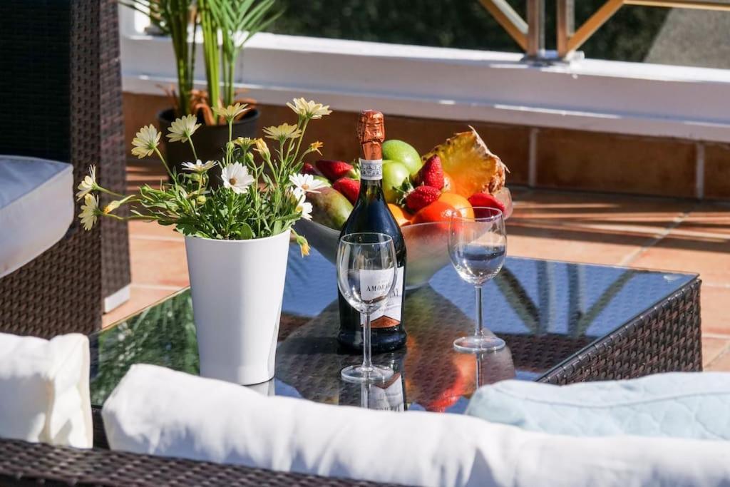 Moderne Villa, Pool+Meerblick,Schnelles Wifi,Klima Cales de Mallorca Eksteriør bilde