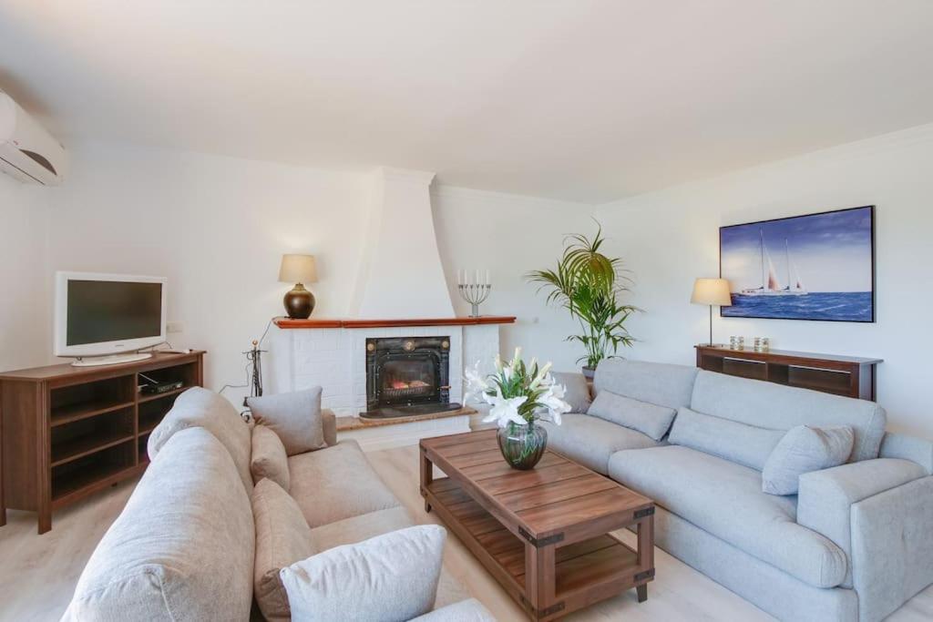 Moderne Villa, Pool+Meerblick,Schnelles Wifi,Klima Cales de Mallorca Eksteriør bilde
